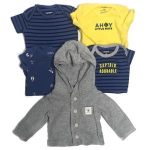 Carter’s Newborn Baby Boy Nautical Outfit Set